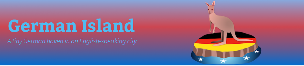 Screenshot of German Island Blog Header