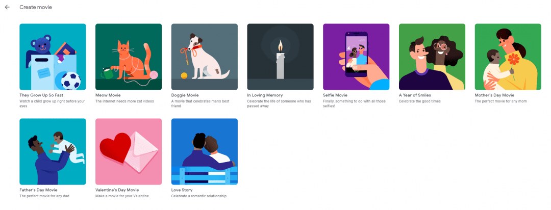 Google Photos Movies