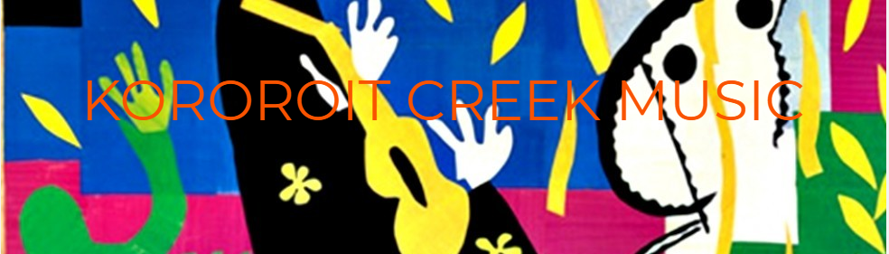 Kororoit Creek Music blog screenshot