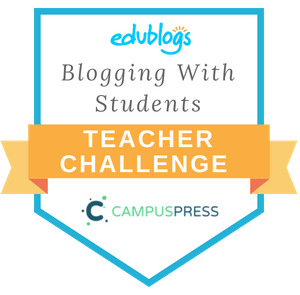Teacher Challenge Blogging With Students Badge